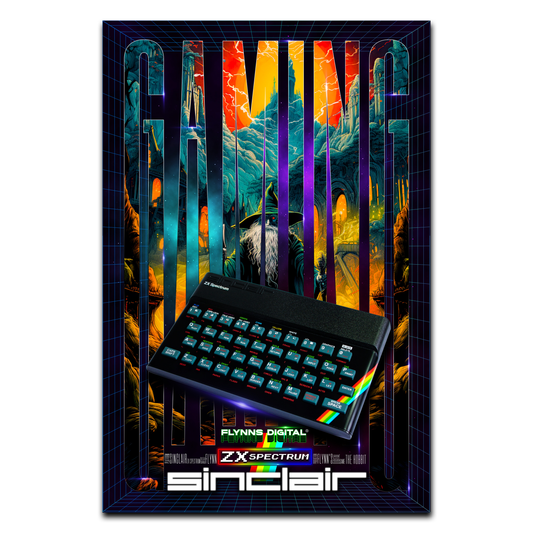 The Hobbit ZX Spectrum Gaming Poster