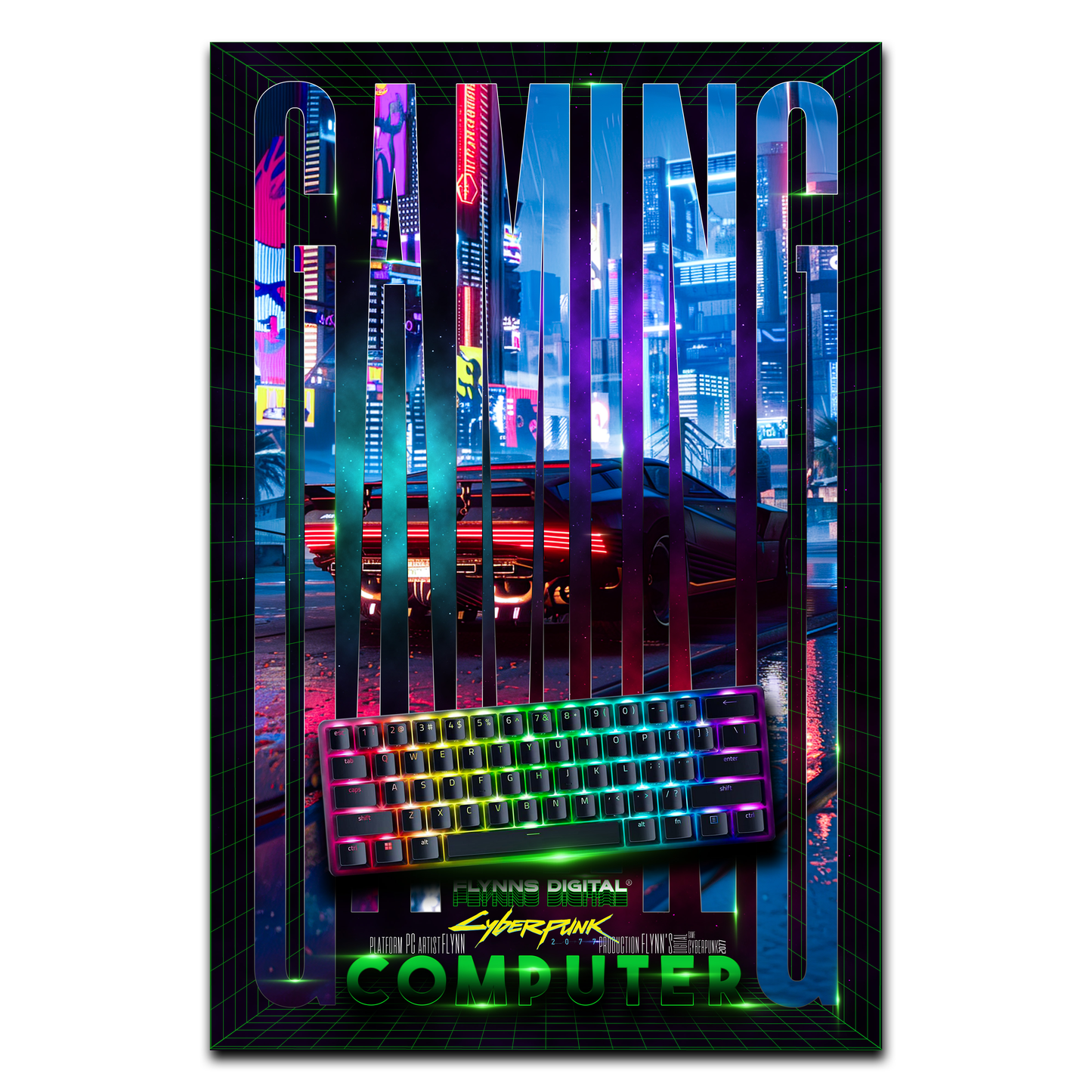 Cyberpunk 2077 PC Gamer Poster