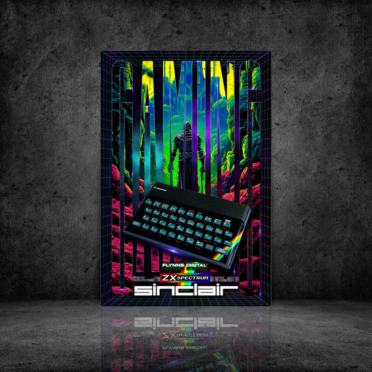 Knight Lore ZX Spectrum Gaming Poster - Retro Flynn