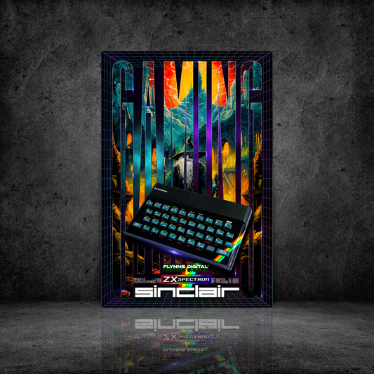The Hobbit ZX Spectrum Gaming Poster - Retro Flynn