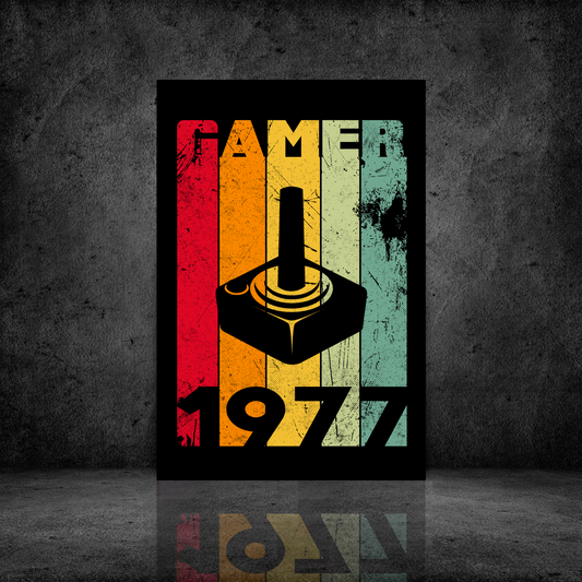 Atari Retro Gamer Poster - Retro Flynn