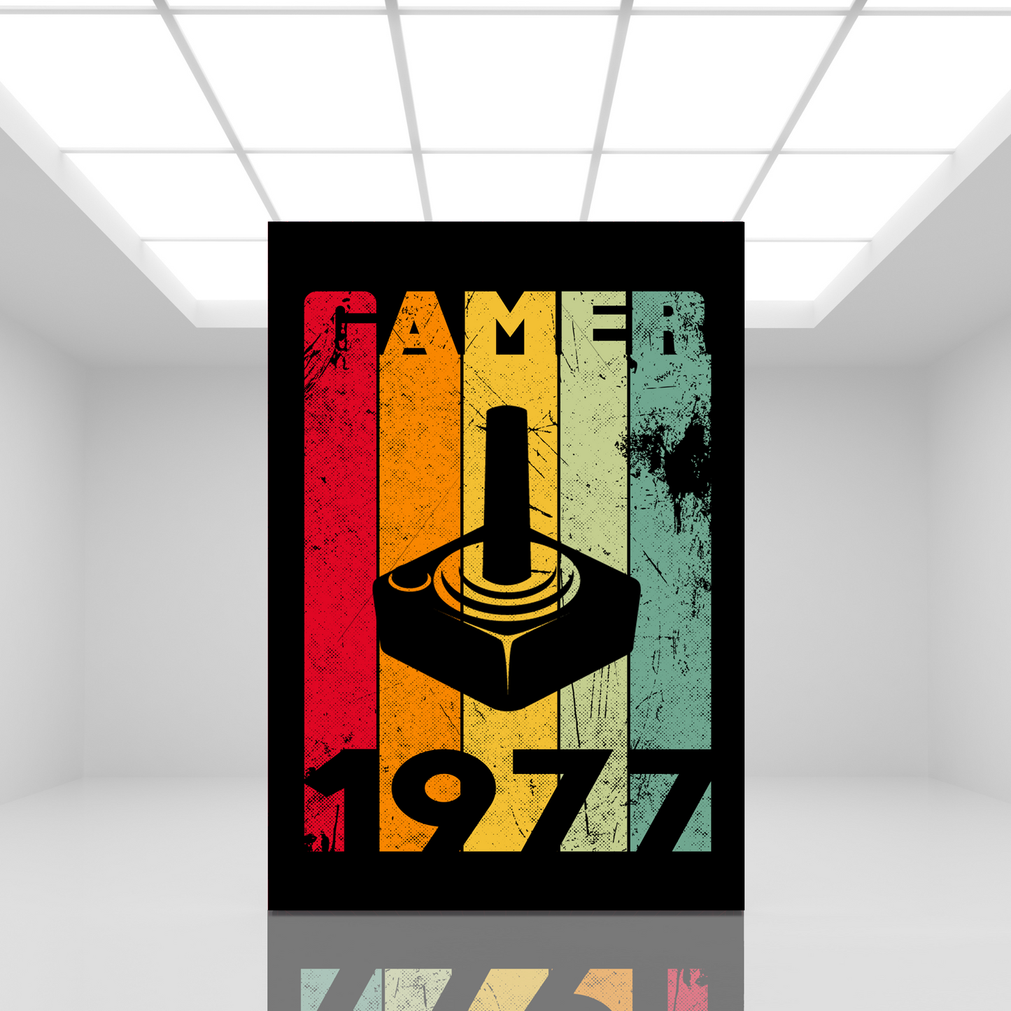 Atari Retro Gamer Poster - Retro Flynn