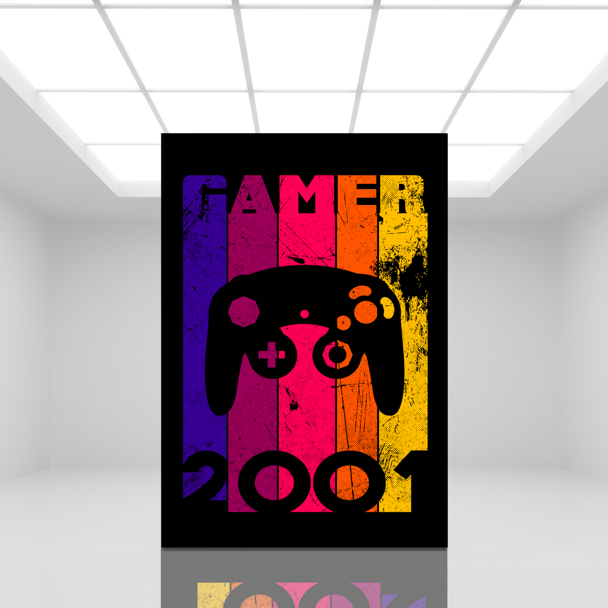 GameCube Retro Gamer Poster - Retro Flynn