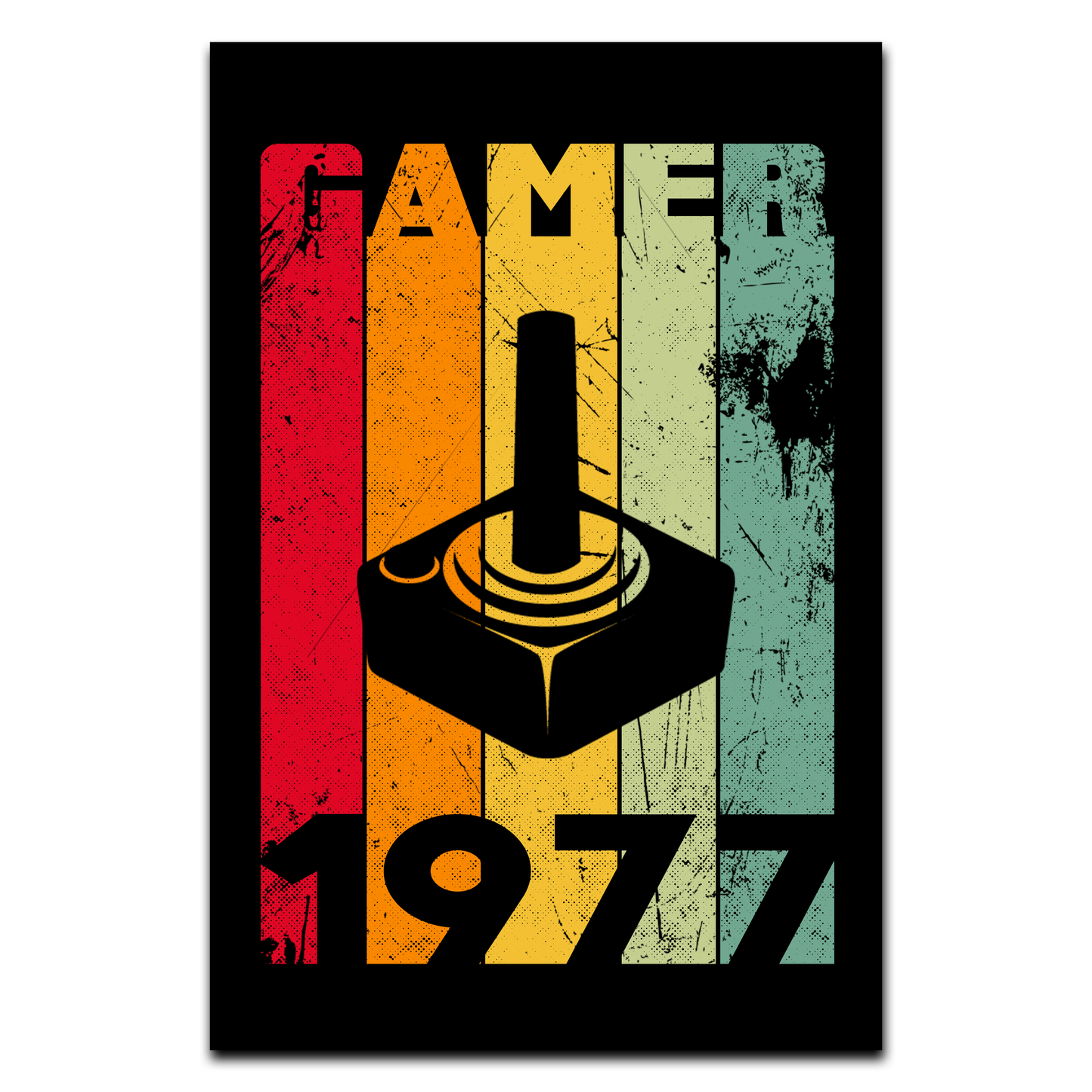 Atari Retro Gamer Poster