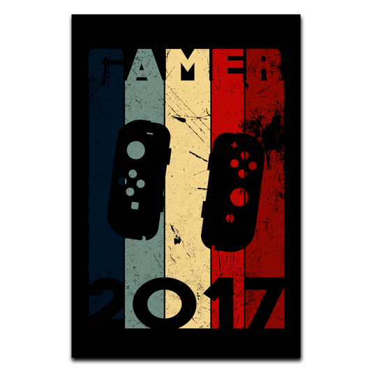 Nintendo Switch Retro Gamer Poster