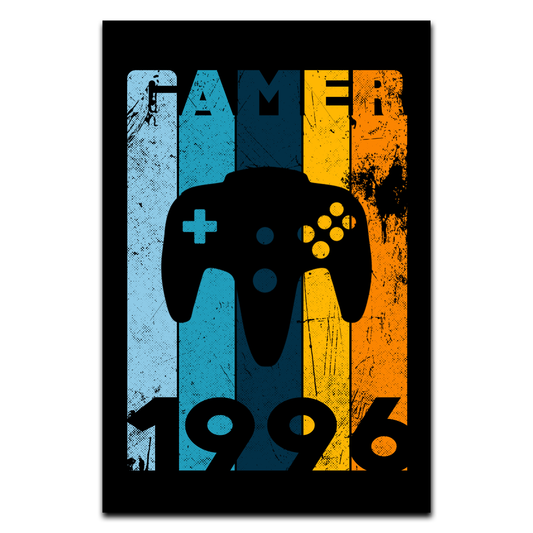 N64 Retro Gamer Poster