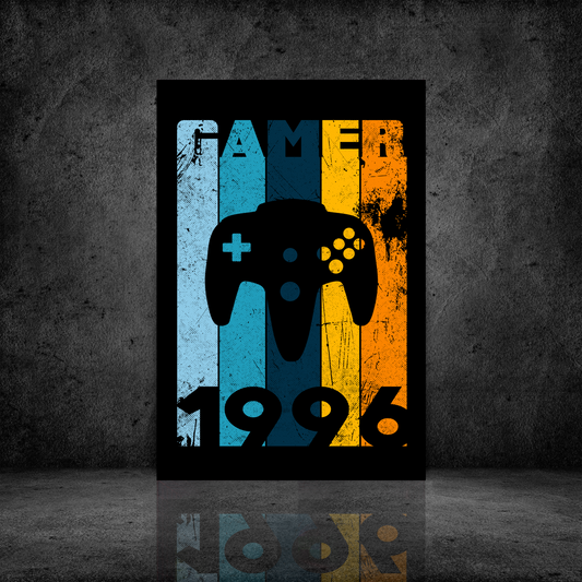 N64 Retro Gamer Poster - Retro Flynn