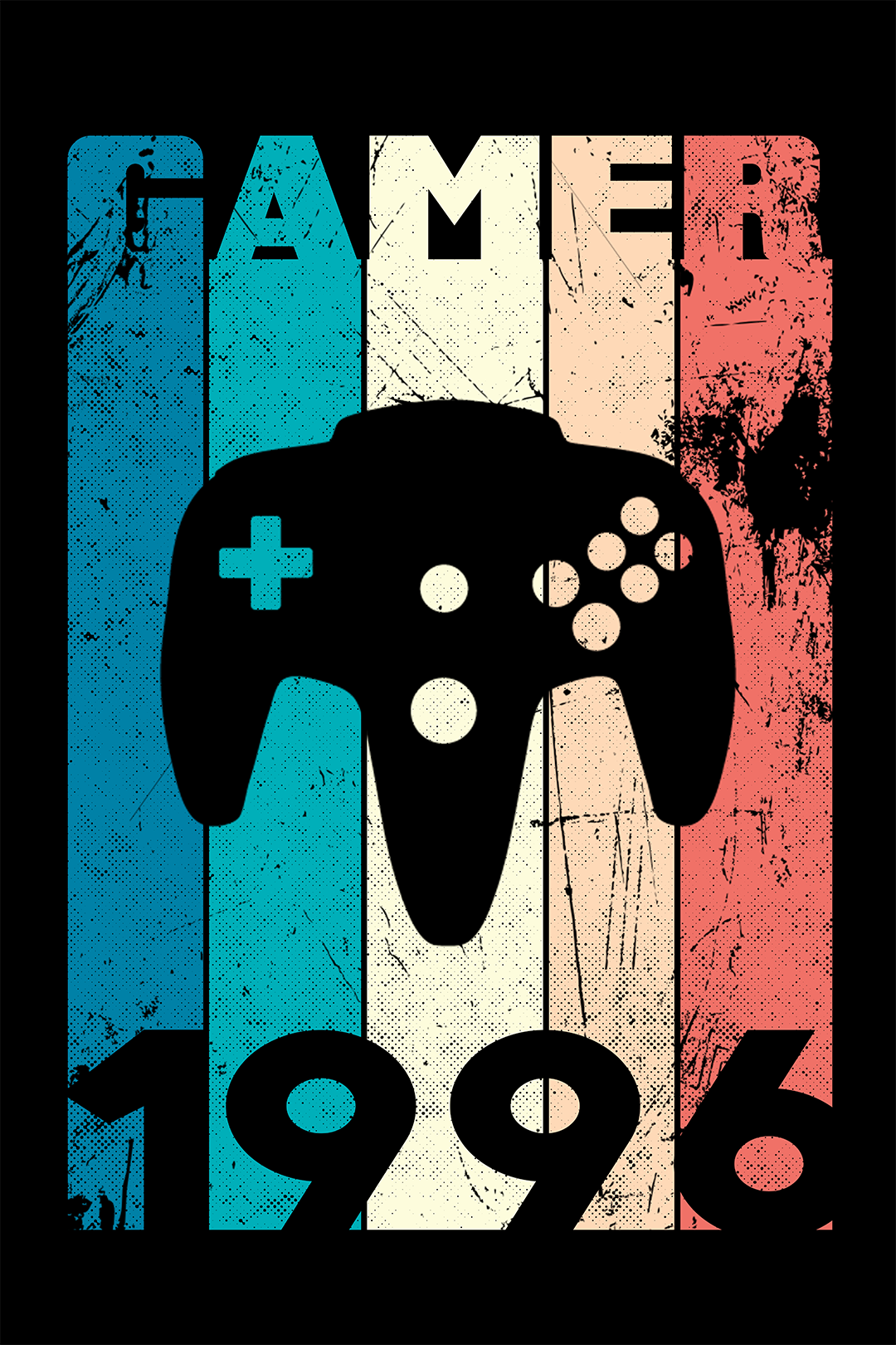 N64 Retro Gamer Poster - Retro Flynn