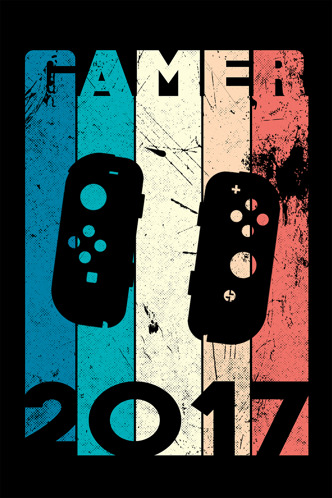 Nintendo Switch Retro Gamer Poster - Retro Flynn