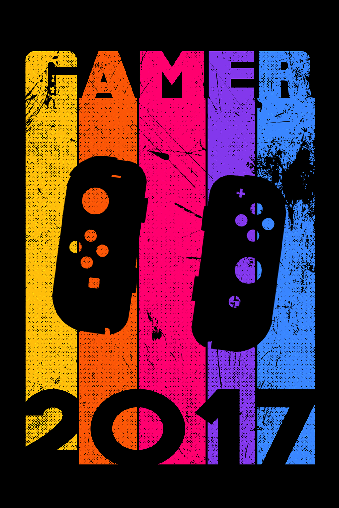 Nintendo Switch Retro Gamer Poster - Retro Flynn