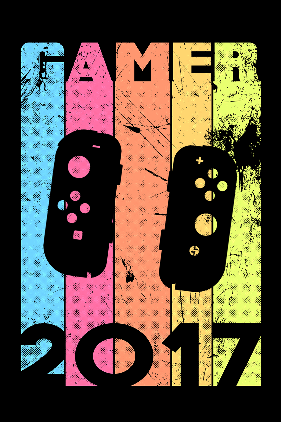 Nintendo Switch Retro Gamer Poster - Retro Flynn